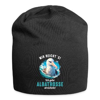 Albatross Albatrosse Albatros - Jersey Beanie - black - Front