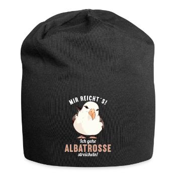 Albatross Albatrosse Albatros - Jersey Beanie - black - Front