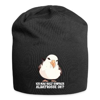 Albatross Albatrosse Albatros - Jersey Beanie - black - Front
