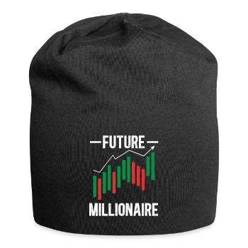 Trading Crypto Stock Market Investor Day Trader - Bonnet en jersey - noir - Devant