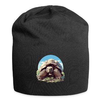 Giant tortoises Giant tortoise - Jersey Beanie - black - Front