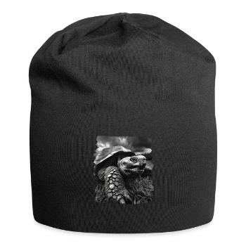 Giant tortoises Giant tortoise - Jersey Beanie - black - Front