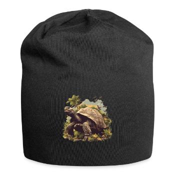 Giant tortoises Giant tortoise - Jersey Beanie - black - Front