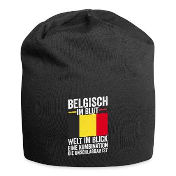 Belgian Belgian Belgium - Jersey Beanie - black - Front