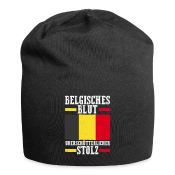 Belgian Belgian Belgium - Jersey Beanie - black - Front