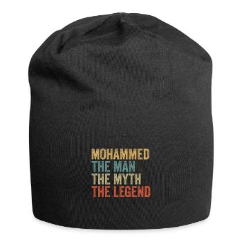 Mohammed the man the myth - Jersey Beanie - black - Front