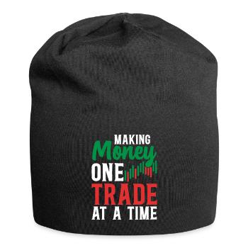 Trading Crypto Stock Market Investor Day Trader - Bonnet en jersey - noir - Devant