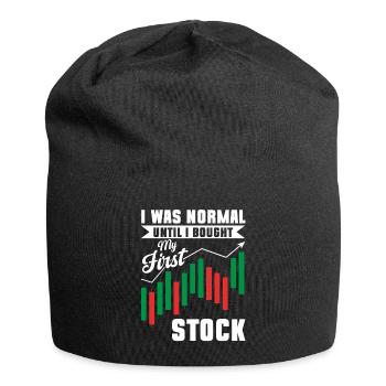 Trading Crypto Stock Market Investor Day Trader - Jersey Beanie - black - Front