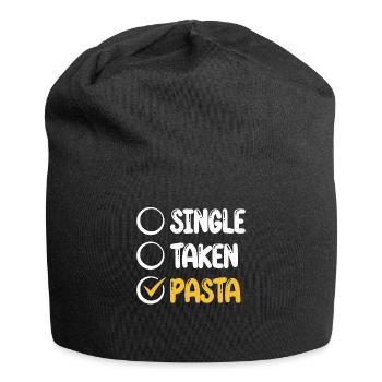 Pasta Lover Gifts - Jersey Beanie - black - Front