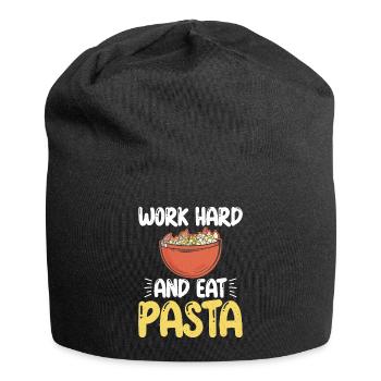 Pasta Lover Gifts - Jersey Beanie - black - Front