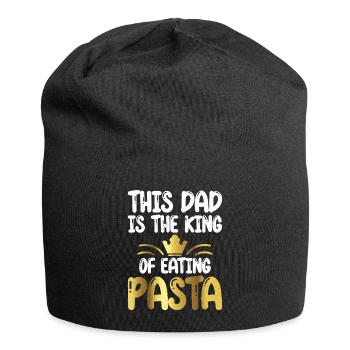 Pasta Lover Gifts - Jersey Beanie - black - Front