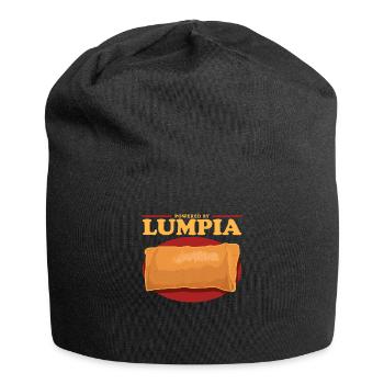 Lumpia Spring Roll Loempia Gift - Jersey Beanie - black - Front
