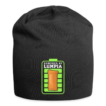 Lumpia Spring Rolls Loempia Gift - Jersey Beanie - black - Front