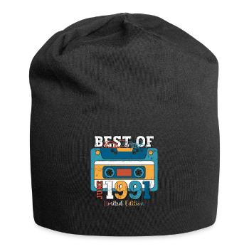 Cassette June 1991 Vintage 1991 Birthday 1991 - Jersey Beanie - black - Front
