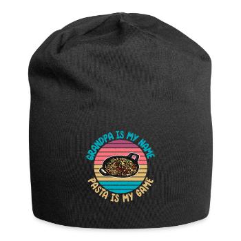 Pasta Lover Gifts - Jersey Beanie - black - Front
