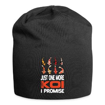 Juste un autre koi je promets Koi Kois Koi Fish - Bonnet en jersey - noir - Devant