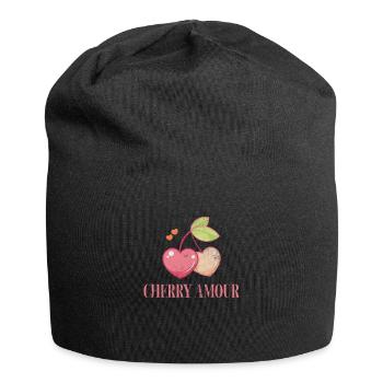 Cerise - Bonnet en jersey - noir - Devant