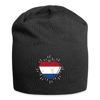 Pays-Bas Pays-Bas Pays-Bas - Bonnet en jersey - noir - Devant