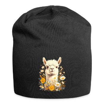 Alpaga Alpagas Alpaga - Bonnet en jersey - noir - Devant