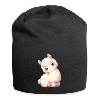 Alpaga Alpagas Alpaga - Bonnet en jersey - noir - Devant