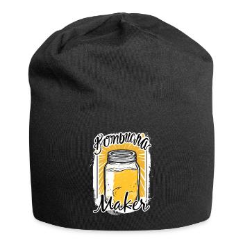 Kombucha Maker Kombucha Tee liebhaber - Jersey-Beanie - Schwarz - Vorne