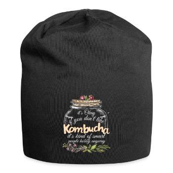 Kombucha Maker Kombucha Tee liebhaber - Jersey-Beanie - Schwarz - Vorne