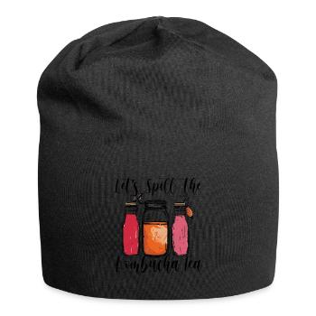 Kombucha Maker Kombucha Tee liebhaber - Jersey-Beanie - Schwarz - Vorne