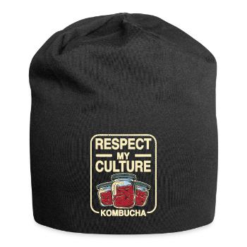 Kombucha Maker Kombucha Tee liebhaber - Jersey-Beanie - Schwarz - Vorne