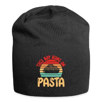 Pasta Lover Gifts - Jersey Beanie - black - Front