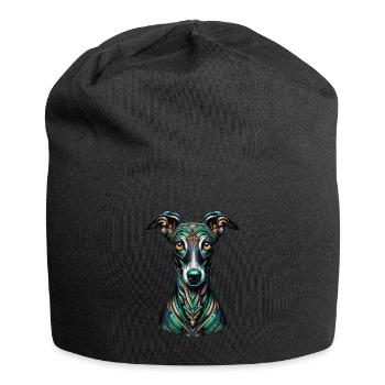 Mandala Art Italian Greyhound Italian - Jersey Beanie - black - Front