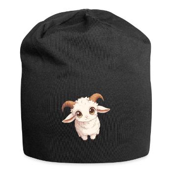 Alpine Goat Mountain Goats Mountain Goat - Jersey Beanie - black - Front