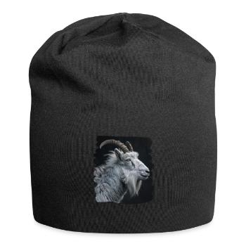 Alpine Goat Mountain Goats Mountain Goat - Jersey Beanie - black - Front