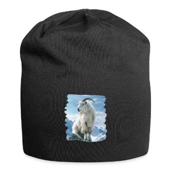Alpine Goat Mountain Goats Mountain Goat - Jersey Beanie - black - Front