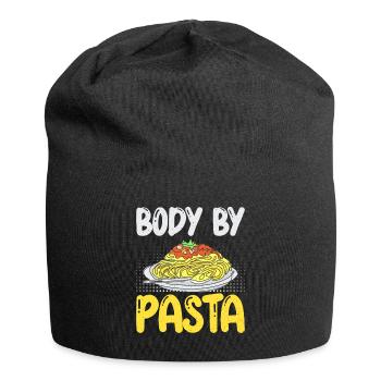 Pasta Lover Gifts - Jersey Beanie - black - Front