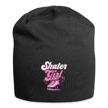 Grace on Ice: The Skater Girl's Journey - Jersey Beanie - black - Front