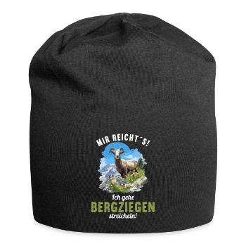 Alpine Goat Mountain Goats Mountain Goat - Jersey Beanie - black - Front