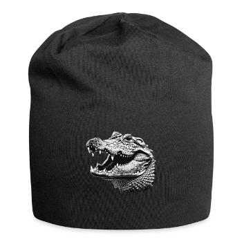 Alligatoren Alligator - Jersey-Beanie - Schwarz - Vorne