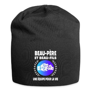 beau-père et beau-fils vintage - Bonnet en jersey - noir - Devant
