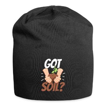 Dear Soil Science Agricultural Scientist - Jersey Beanie - black - Front