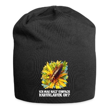 Cockroach cockroaches cockroach - Jersey Beanie - black - Front