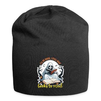 Book Editor I'll Be Back I Still Journalist Editor - Jersey-Beanie - Schwarz - Vorne