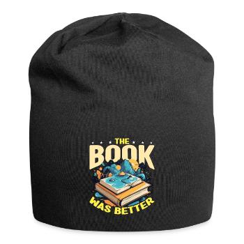 Éditeur du livre Le livre était un meilleur professeur d’anglais - Bonnet en jersey - noir - Devant