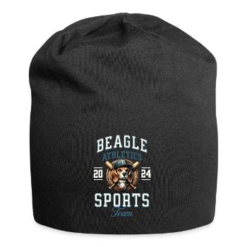 Baseball 2024 Beagle Sport - Einzigartiger Beagle - Jersey-Beanie - Schwarz - Vorne