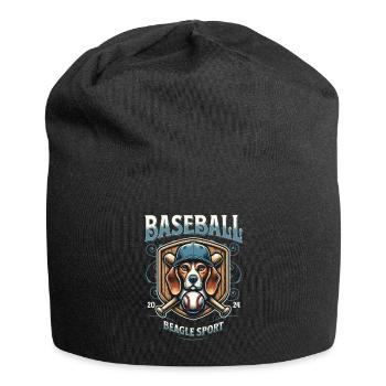 Baseball 2024 Beagle Sport - Einzigartiger Beagle - Jersey-Beanie - Schwarz - Vorne