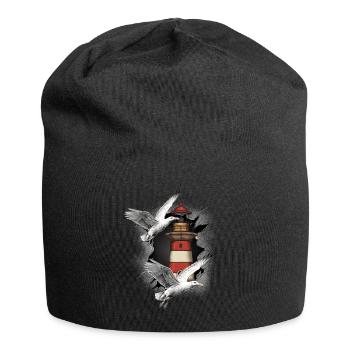 Phares Phare Mouette Mouette Mouette - Bonnet en jersey - noir - Devant