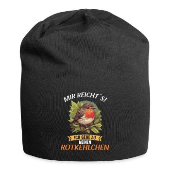 Robin Rotkehlchen - Bonnet en jersey - noir - Devant