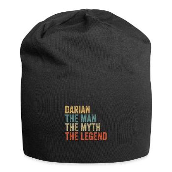 Darian the man the myth - Jersey-Beanie - Schwarz - Vorne