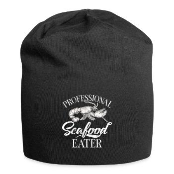 Cadeau pour les amateurs de fruits de mer - Bonnet en jersey - noir - Devant