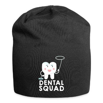 Dental Squad Dental Assistant Dentist Student - Jersey-Beanie - Schwarz - Vorne