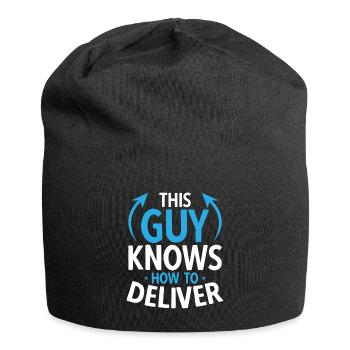 Supplier Package Delivery - Jersey Beanie - black - Front
